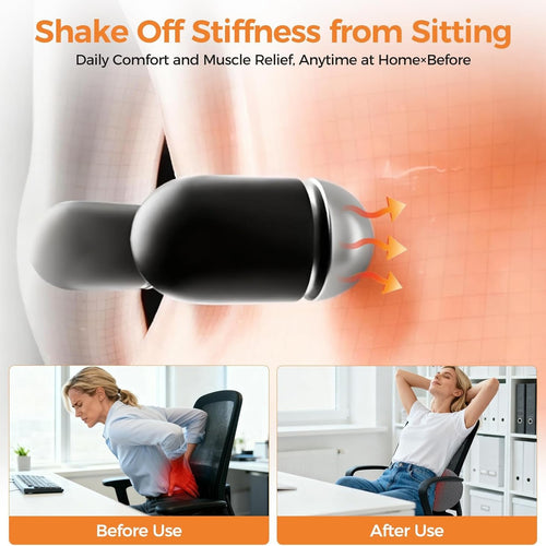 3-in-1 Plug-in Lumbar Support Pillow